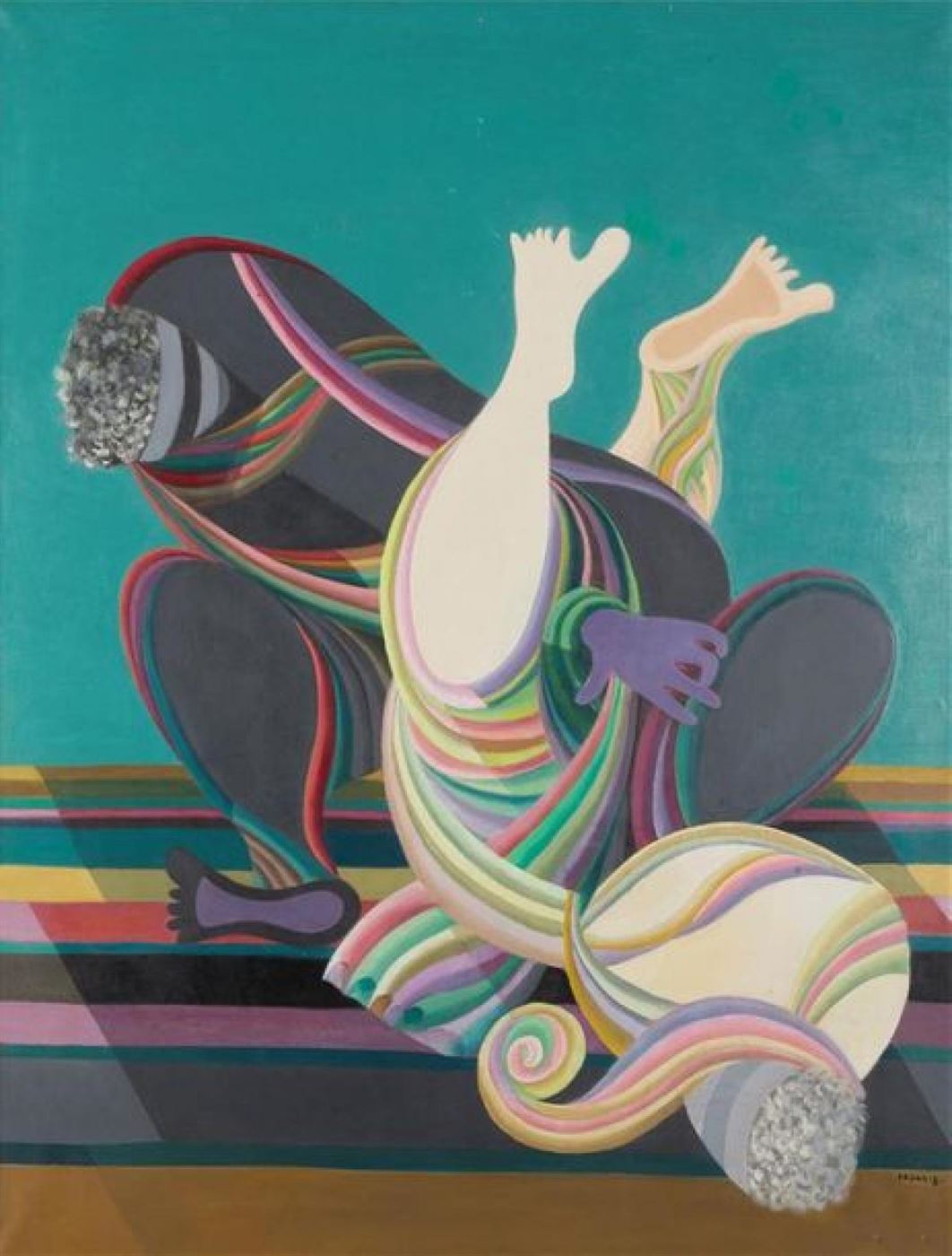 Georges PAPAZOFF Huile sur toile