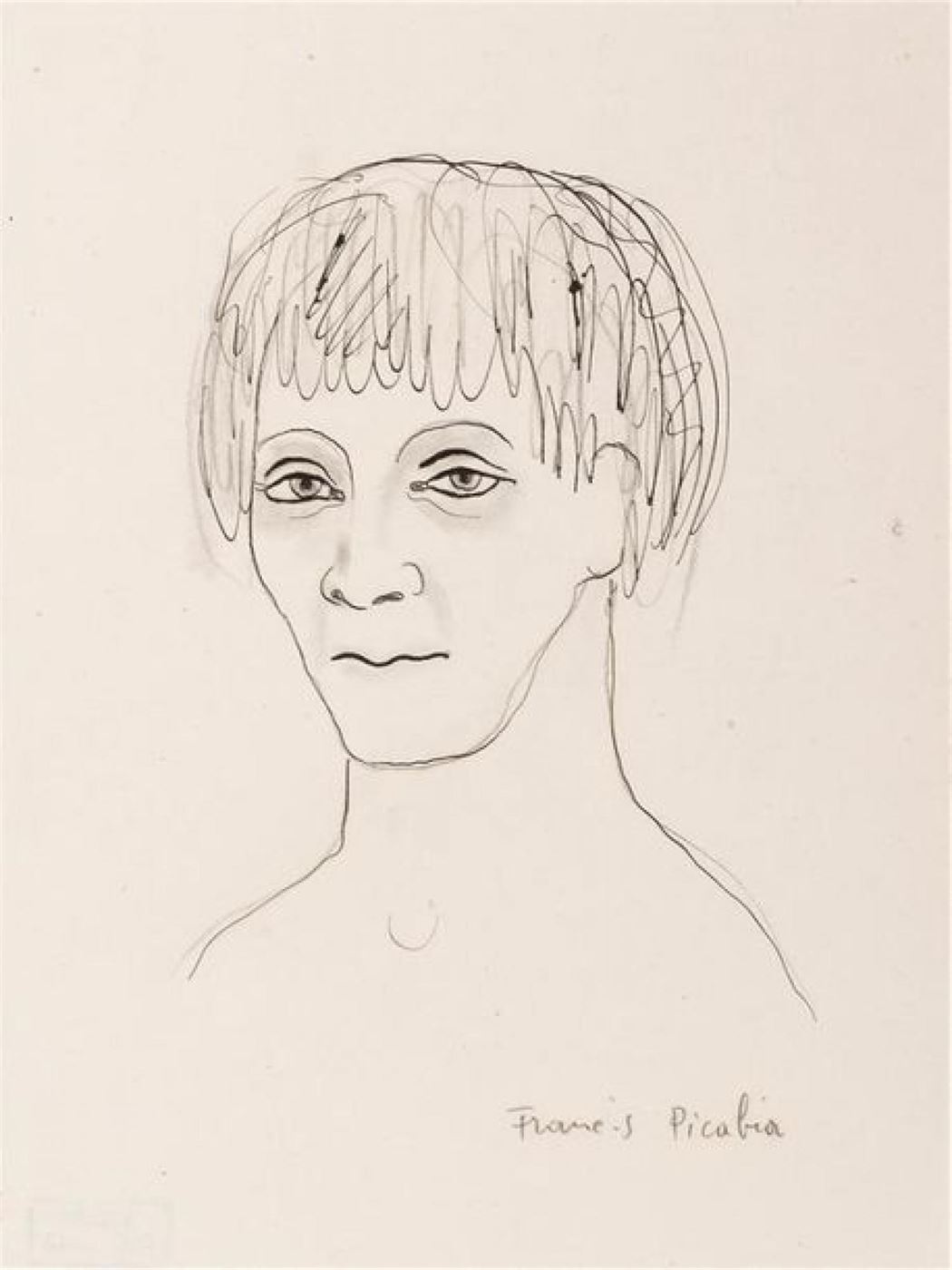 FRANCIS PICABIA (1879-1953) Dessin à  l’encre et lavis