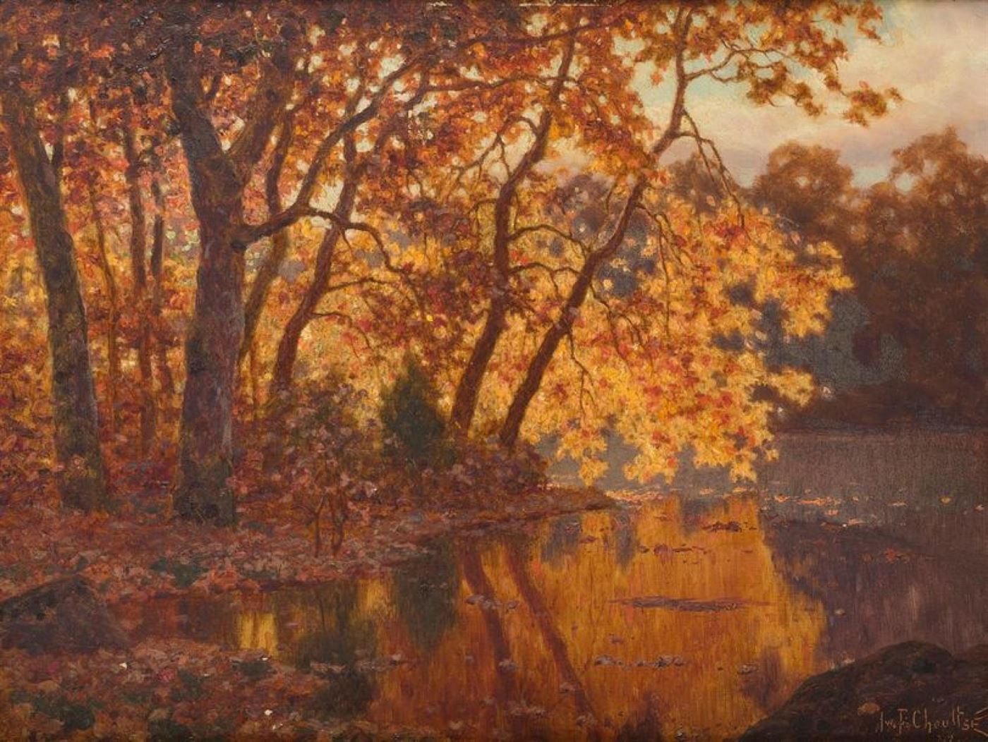 IVAN FEDOROVITCH CHOULTSE Huile sur toile