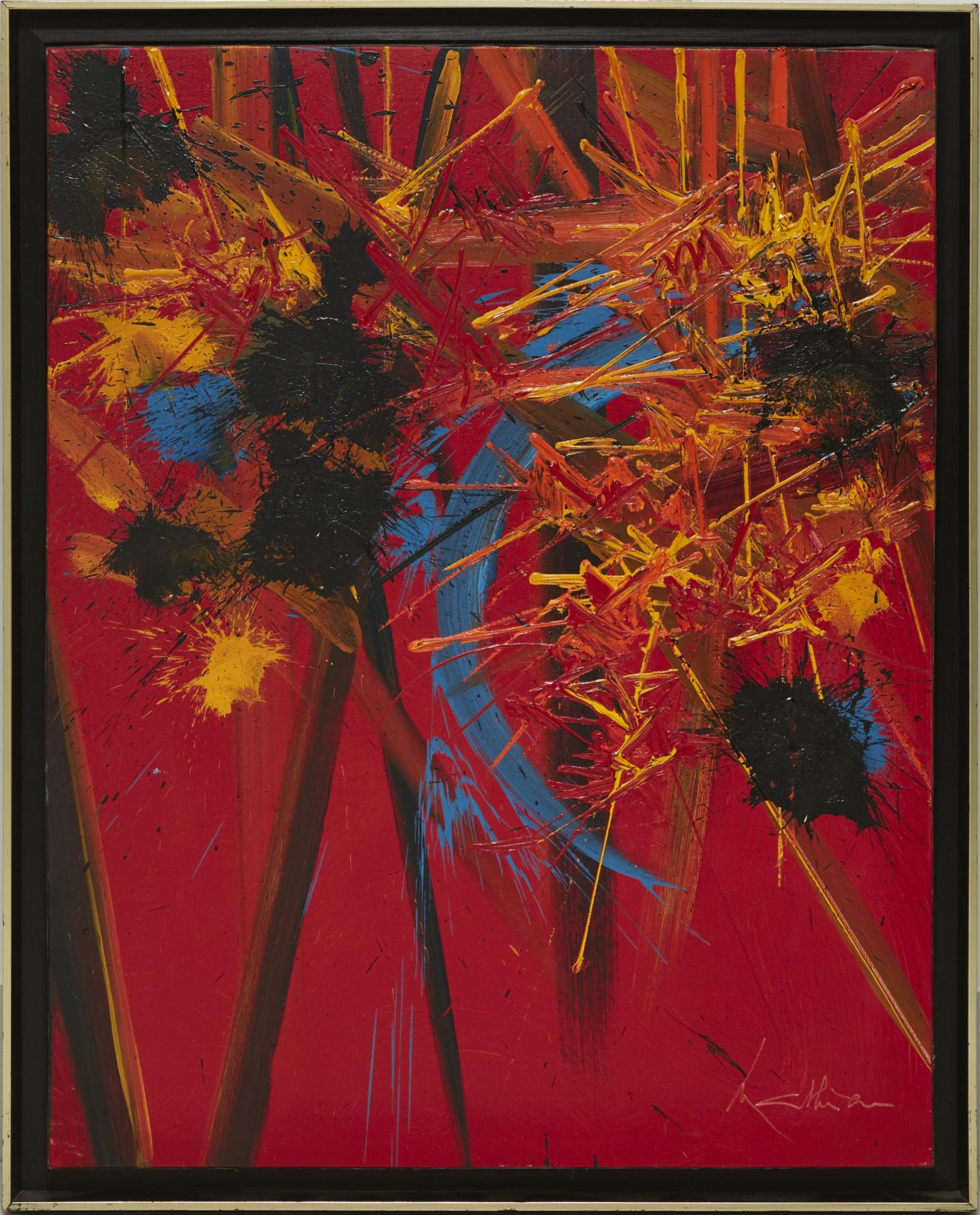 Georges Mathieu (1921-2012) : Résultat de vente
