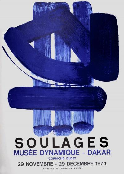Pierre Soulages  Expertise et Estimation gratuite  de votre tableau