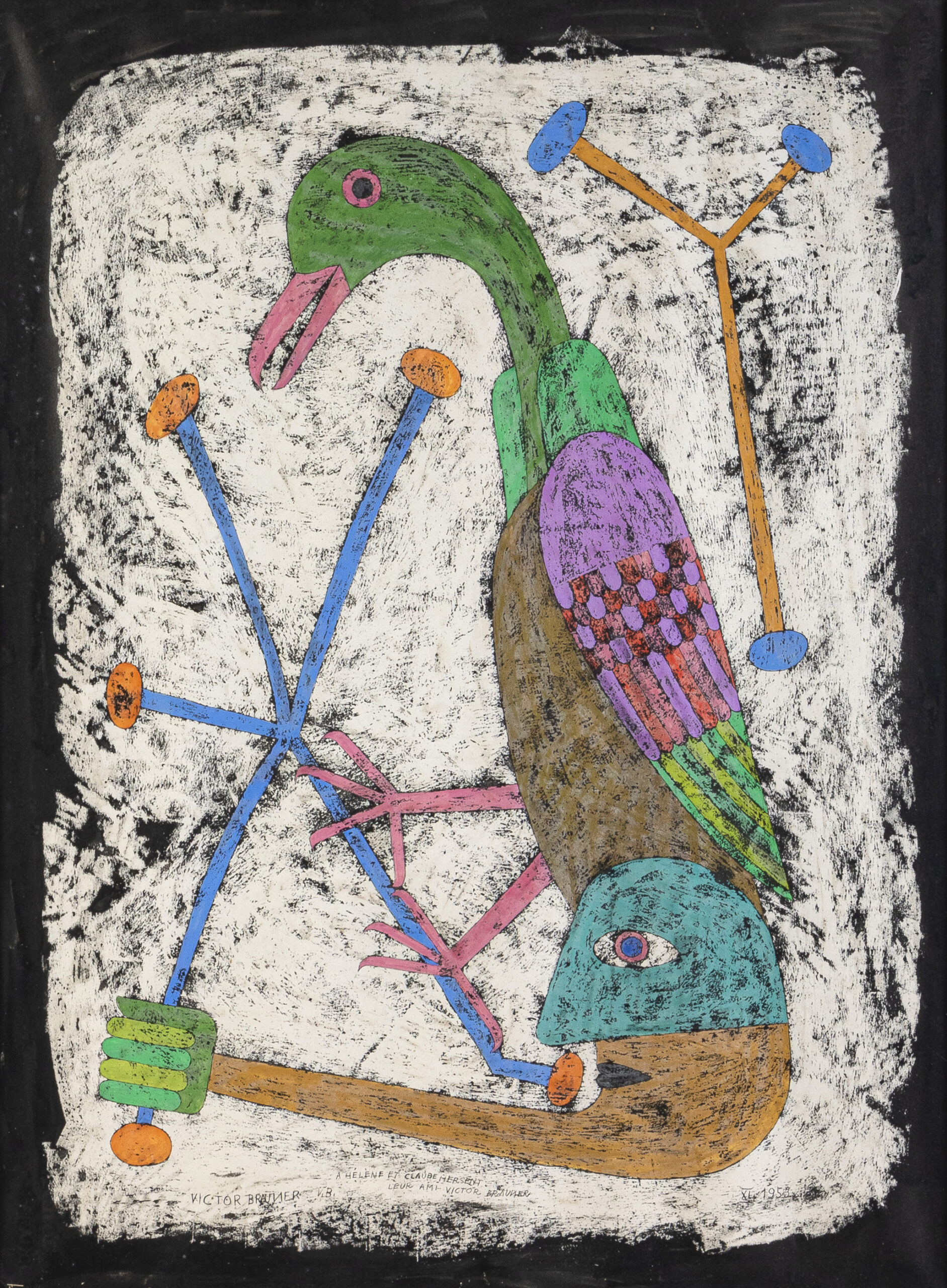 Victor BRAUNER : Résultat de vente aux enchères