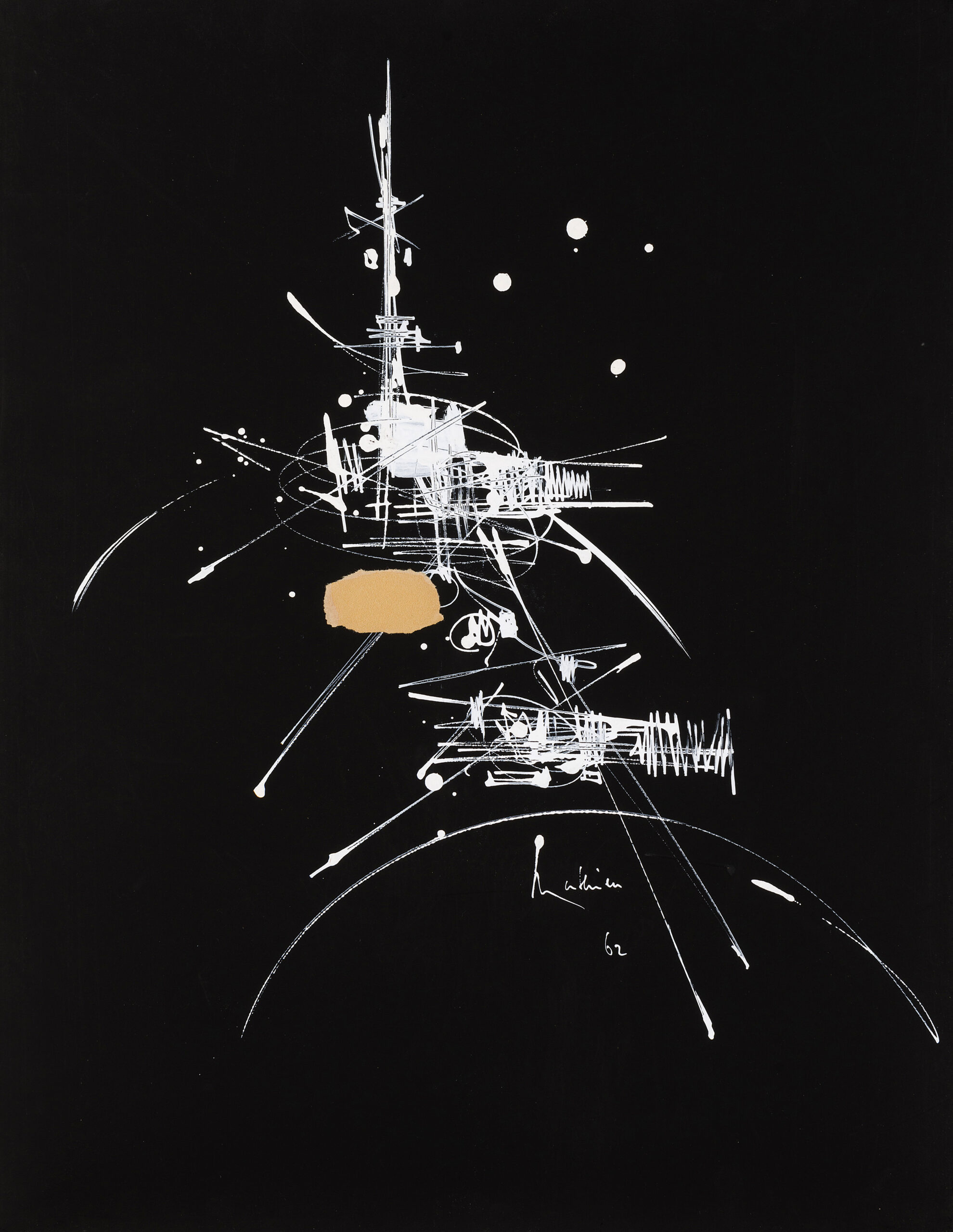 Georges Mathieu : Résultat de vente aux enchères